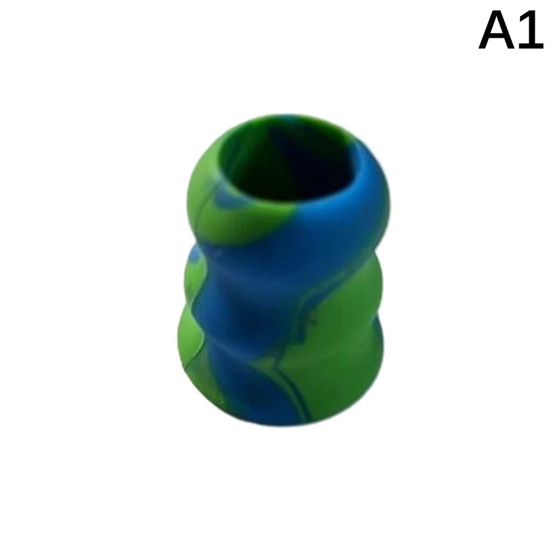 1Pc Grip Rip Bat Taper Silica Bat Taper Bat Grip Softball Accessories Wear-Resistant Baseball Bat Taper Silicone Cover Sleeves